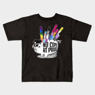 NO COPS AT PRIDE Kids T-Shirt